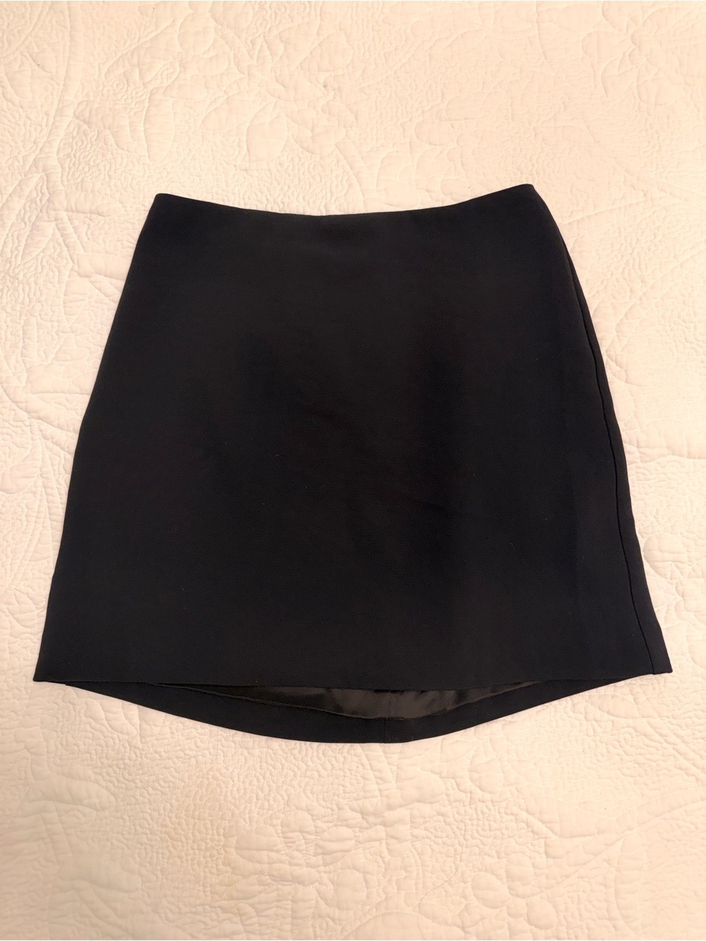 Wilfred Black Mini Skirt